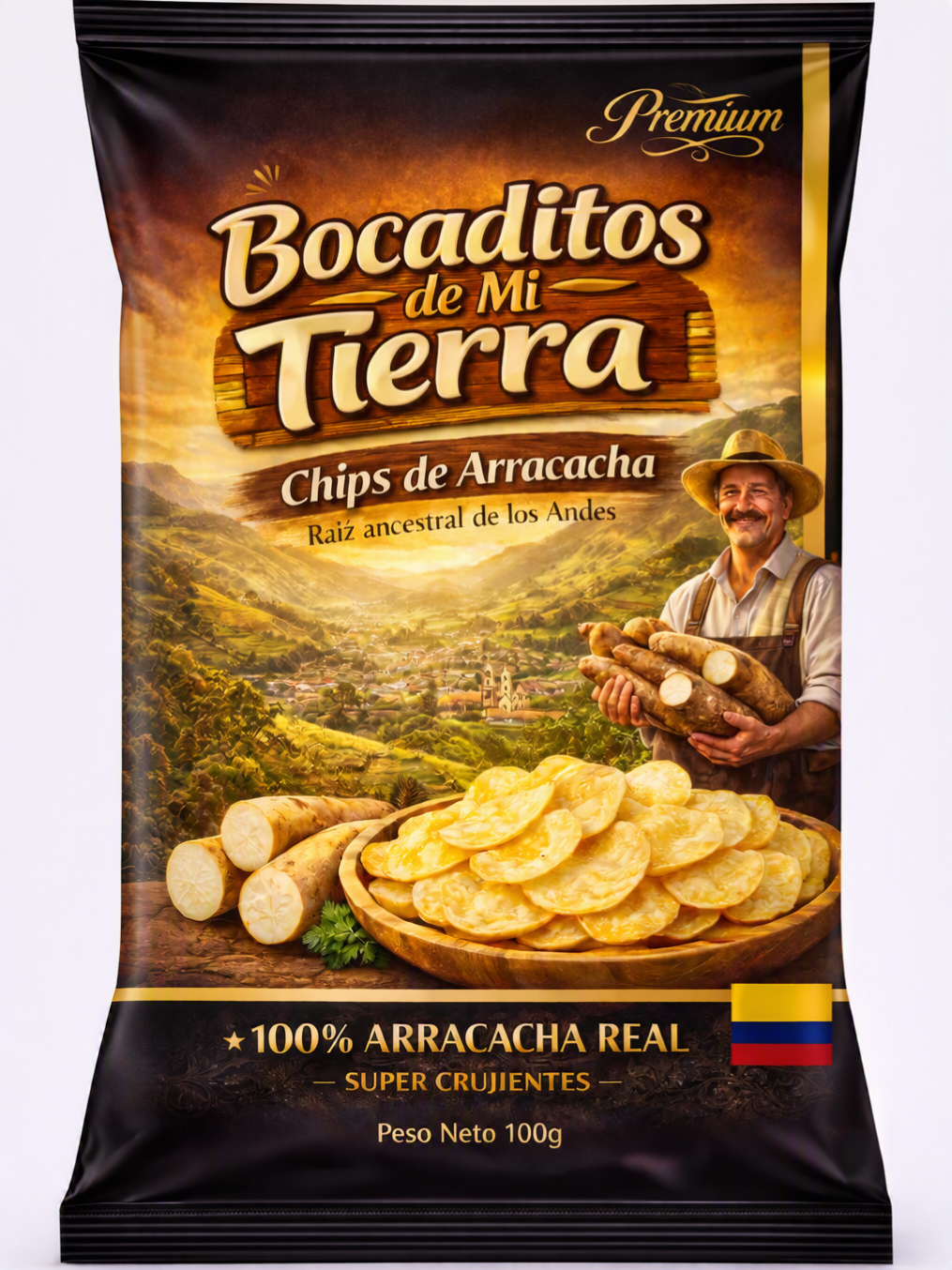 Chips de Arracacha