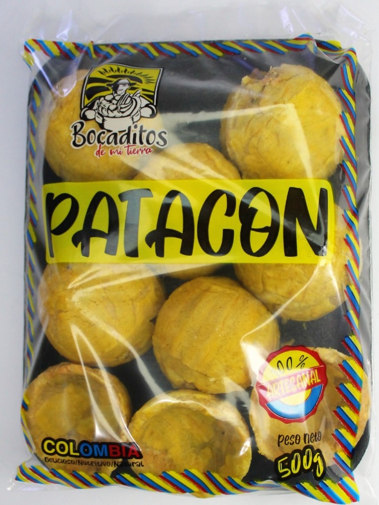 Canastas de Platano verde 14 Unidades 500 g
